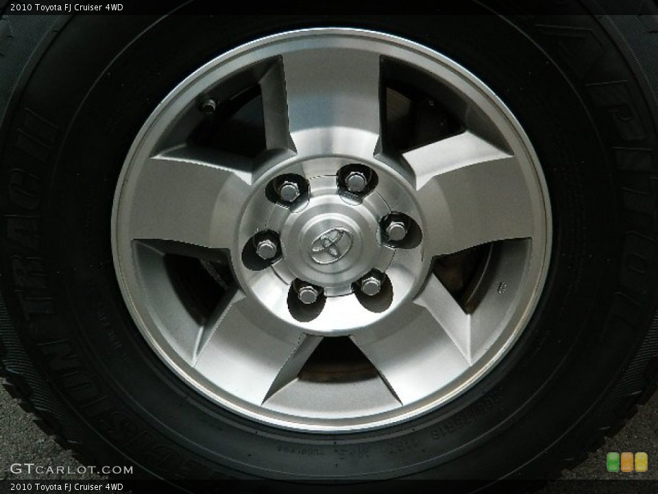 2010 Toyota FJ Cruiser 4WD Wheel and Tire Photo #72367650