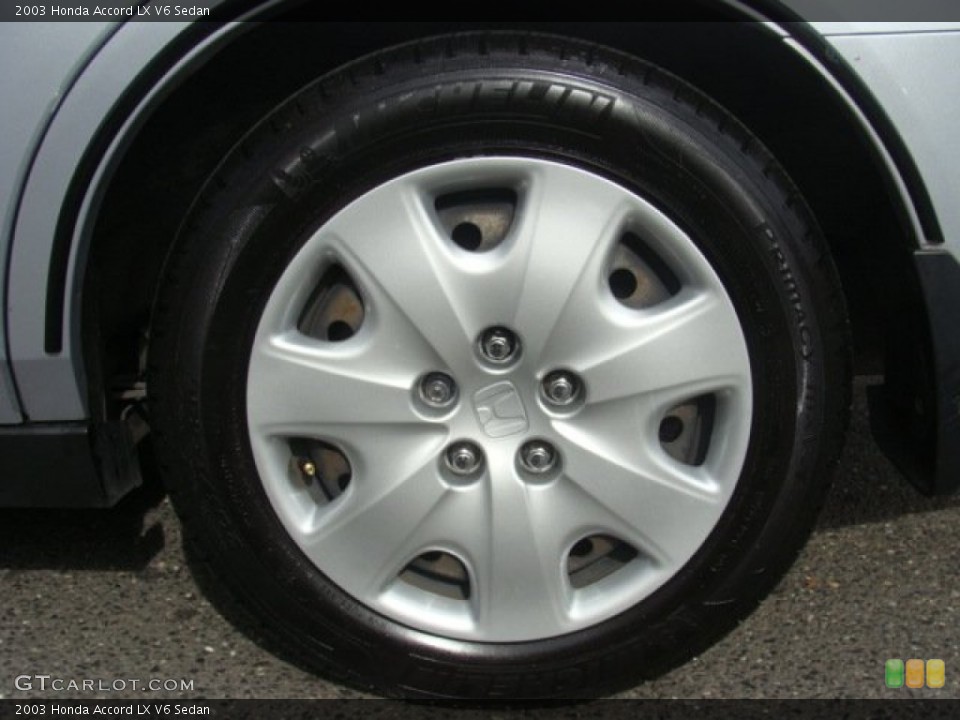 2003 Honda Accord LX V6 Sedan Wheel and Tire Photo #72370911