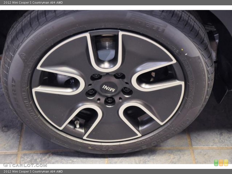 2012 Mini Cooper S Countryman All4 AWD Wheel and Tire Photo #72382248