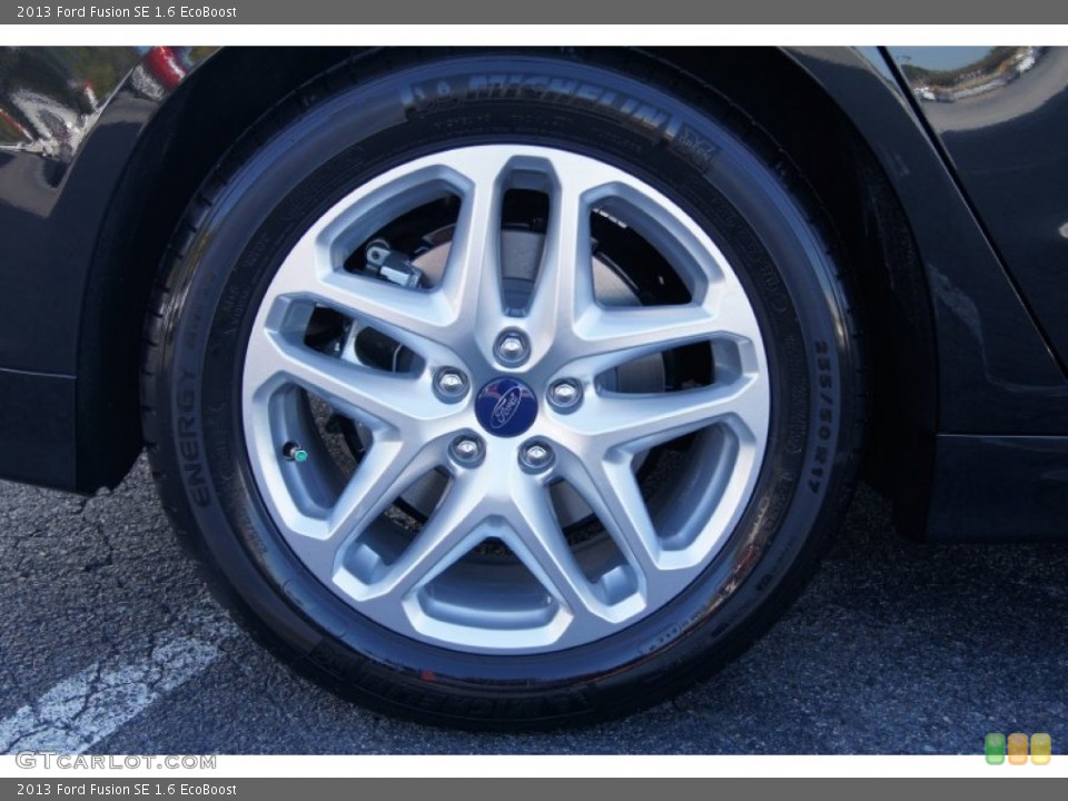 2013 Ford Fusion SE 1.6 EcoBoost Wheel and Tire Photo #72393657