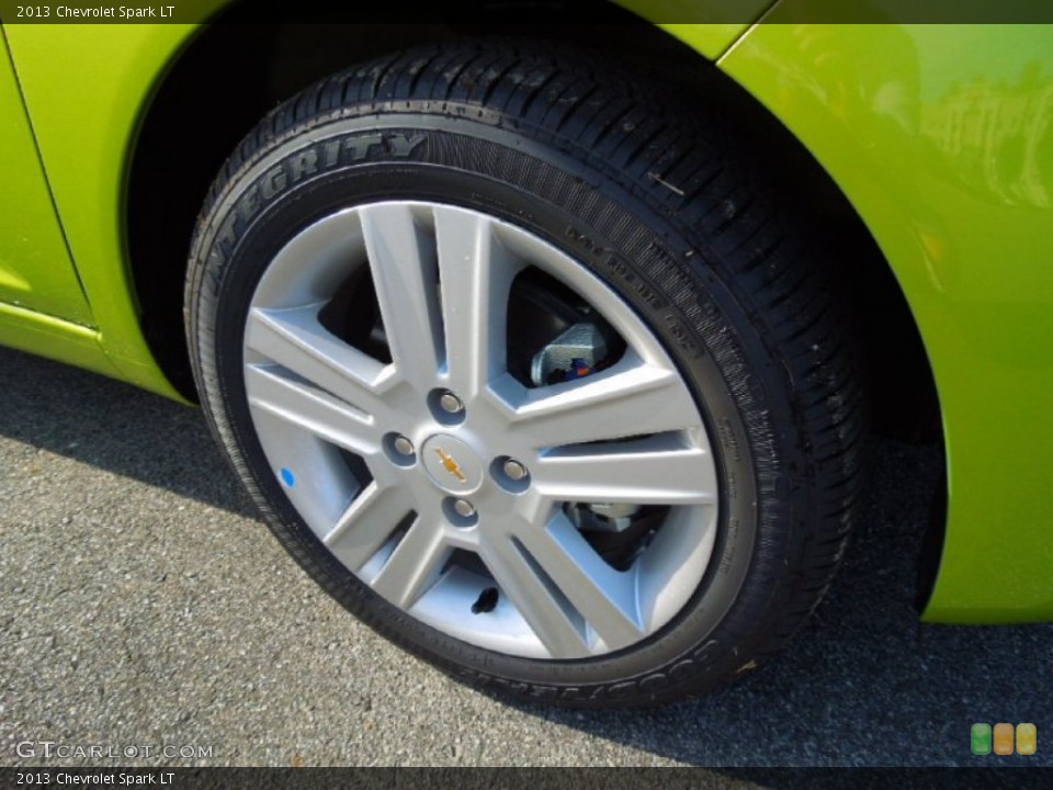 2013 Chevrolet Spark LT Wheel and Tire Photo #72394569