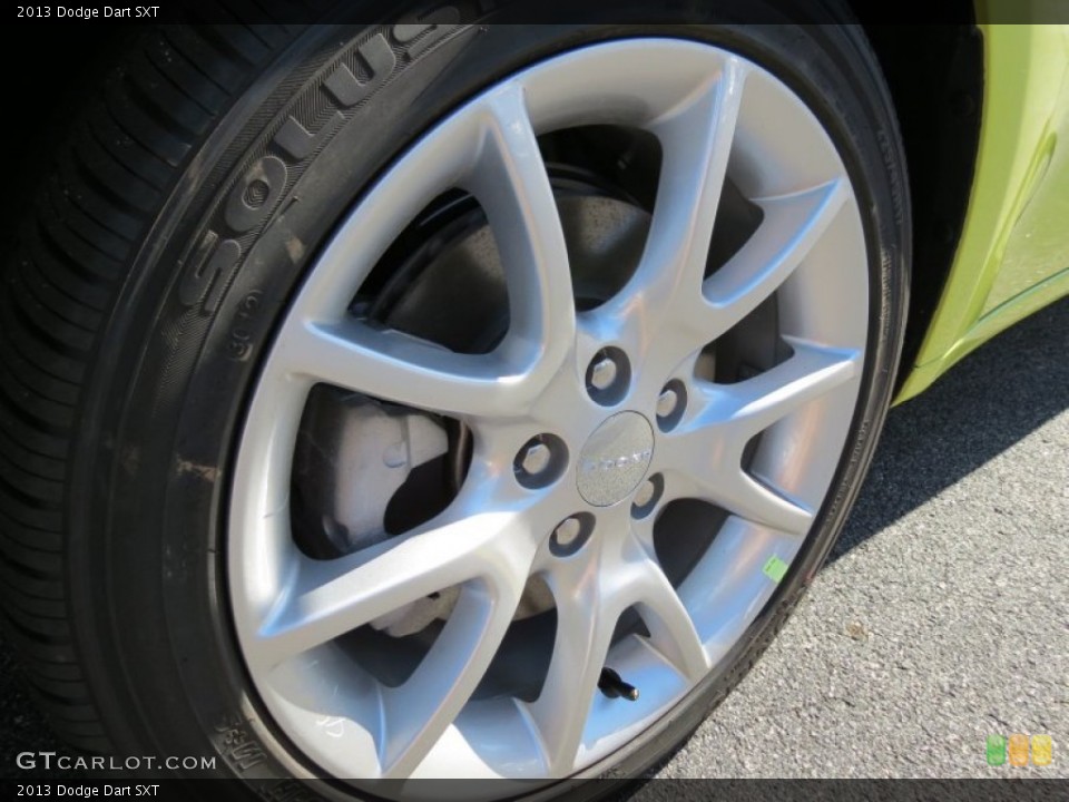 2013 Dodge Dart SXT Wheel and Tire Photo #72395871