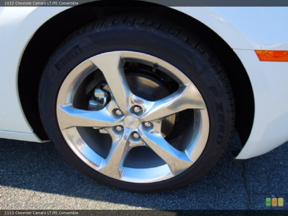 2013 Chevrolet Camaro LT/RS Convertible Wheel and Tire Photo #72396126