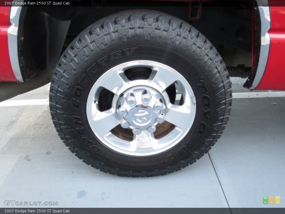 2007 Dodge Ram 2500 ST Quad Cab Wheel and Tire Photo #72399539