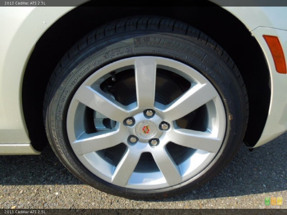 2013 Cadillac ATS 2.5L Wheel and Tire Photo #72402563