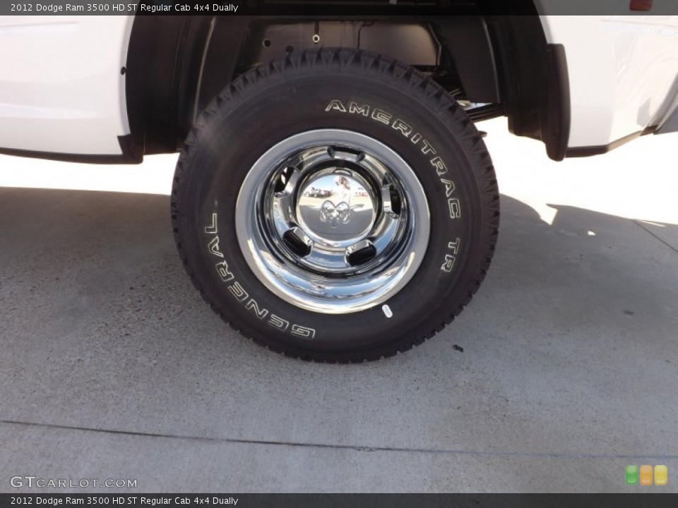 2012 Dodge Ram 3500 HD ST Regular Cab 4x4 Dually Wheel and Tire Photo #72407306