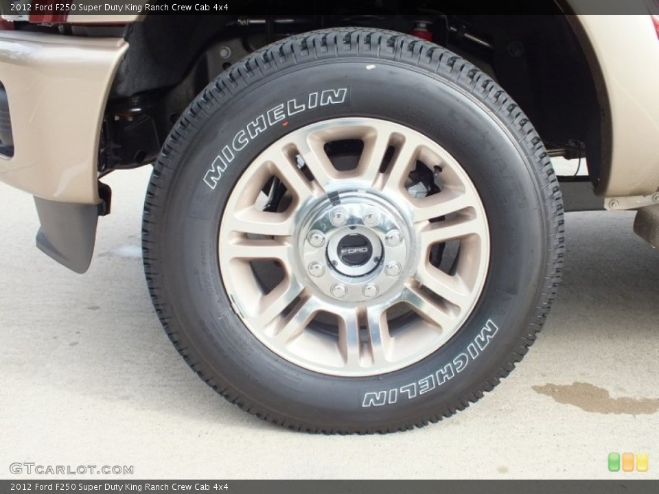 2012 Ford F250 Super Duty Wheels and Tires