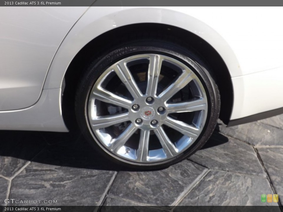 2013 Cadillac ATS 3.6L Premium Wheel and Tire Photo #72409323