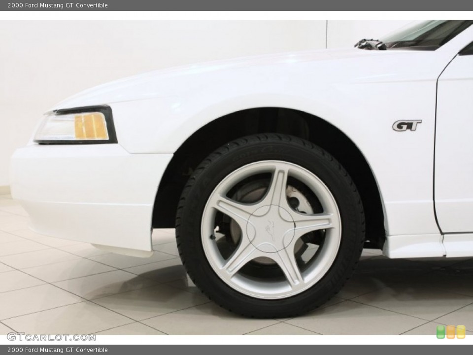 2000 Ford Mustang GT Convertible Wheel and Tire Photo #72410876