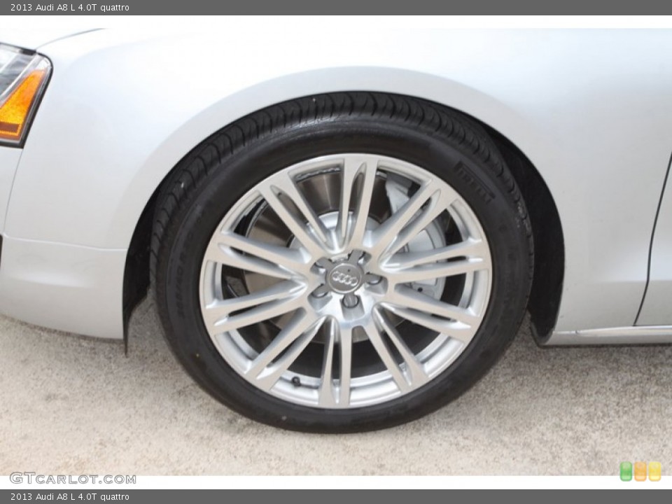2013 Audi A8 L 4.0T quattro Wheel and Tire Photo #72431111