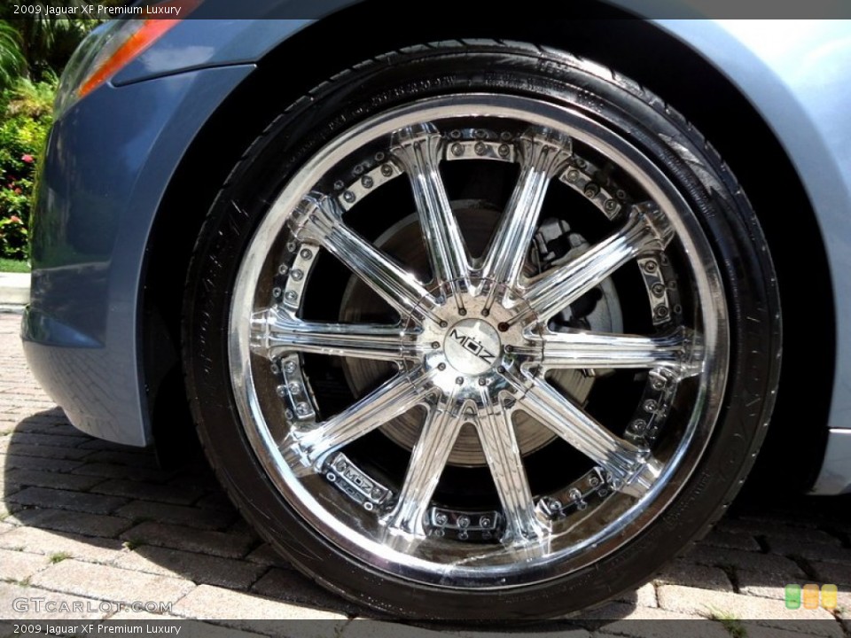 2009 Jaguar XF Custom Wheel and Tire Photo #72431183
