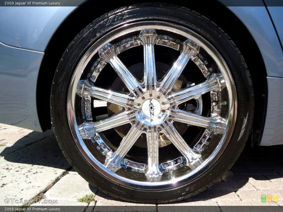 2009 Jaguar XF Custom Wheel and Tire Photo #72431238