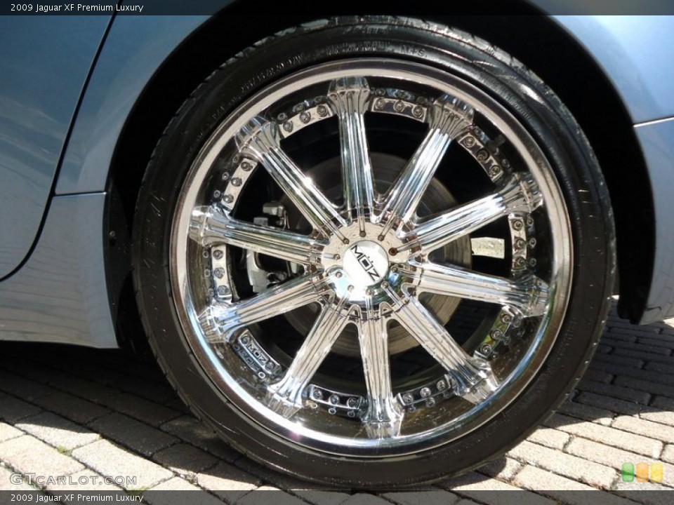 2009 Jaguar XF Custom Wheel and Tire Photo #72431324