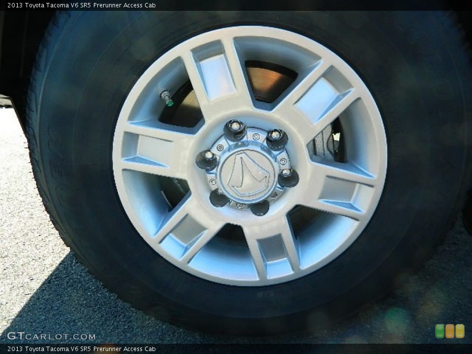 2013 Toyota Tacoma V6 SR5 Prerunner Access Cab Wheel and Tire Photo #72435449