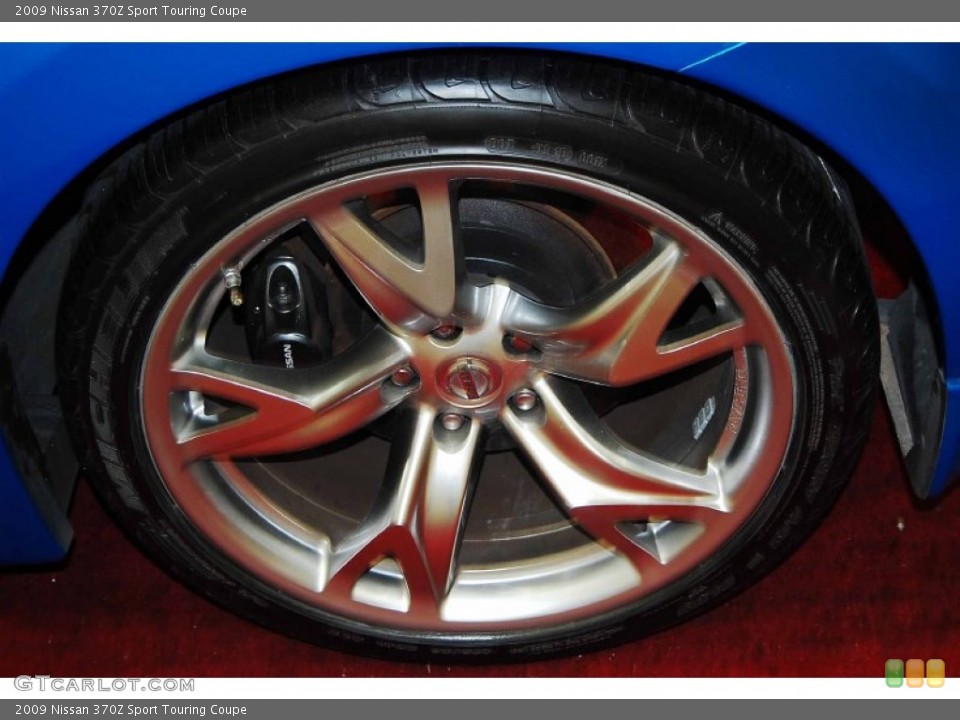 2009 Nissan 370Z Sport Touring Coupe Wheel and Tire Photo #72436260