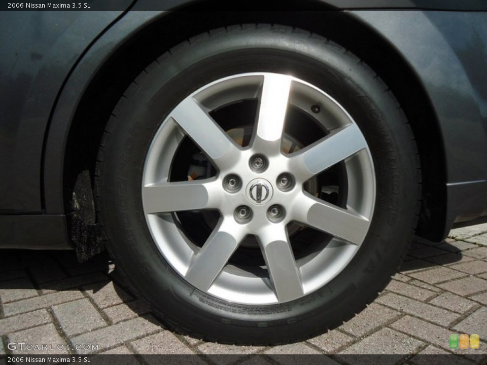 2006 Nissan Maxima 3.5 SL Wheel and Tire Photo #72437307