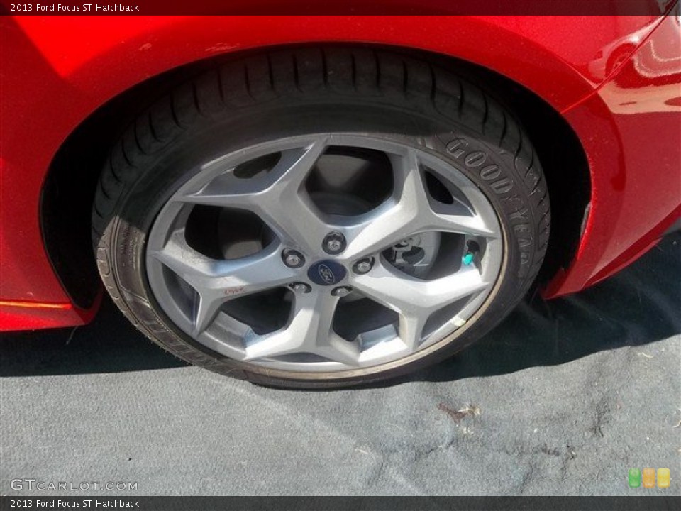 2013 Ford Focus ST Hatchback Wheel and Tire Photo #72439482