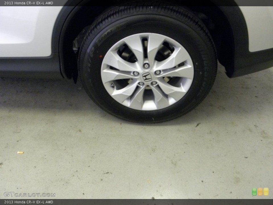 2013 Honda CR-V EX-L AWD Wheel and Tire Photo #72440503