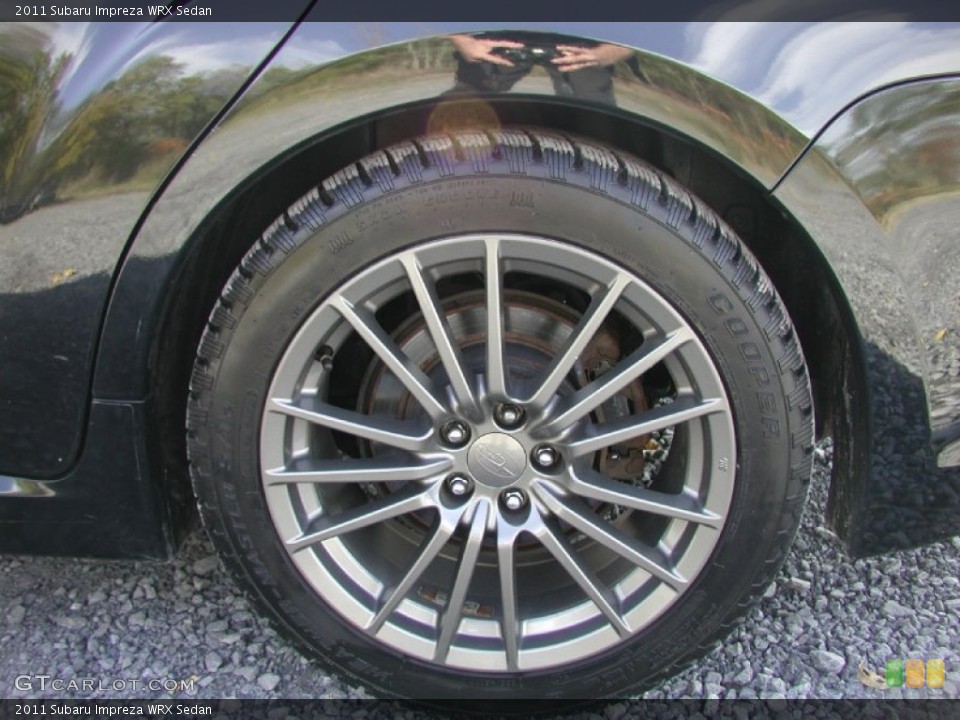 2011 Subaru Impreza WRX Sedan Wheel and Tire Photo #72440772
