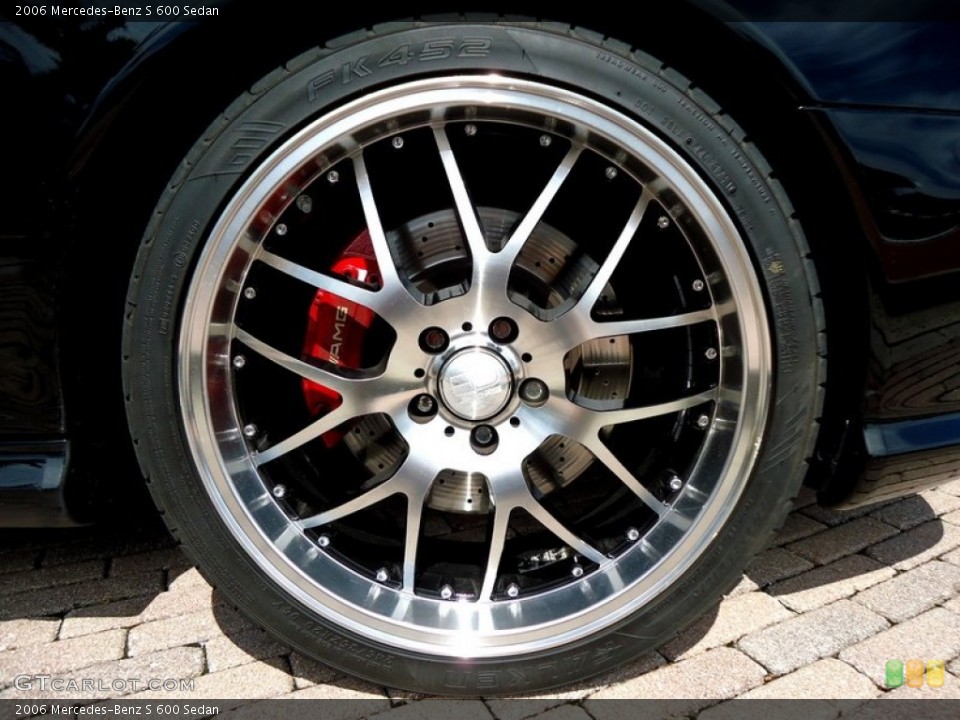2006 Mercedes-Benz S Custom Wheel and Tire Photo #72447819