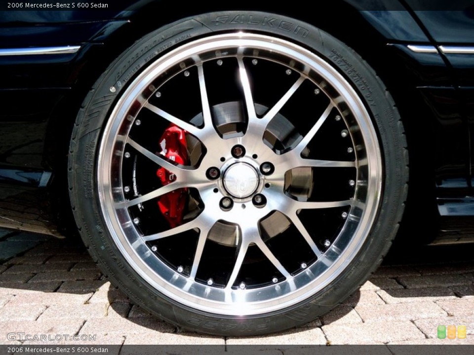 2006 Mercedes-Benz S Custom Wheel and Tire Photo #72447843