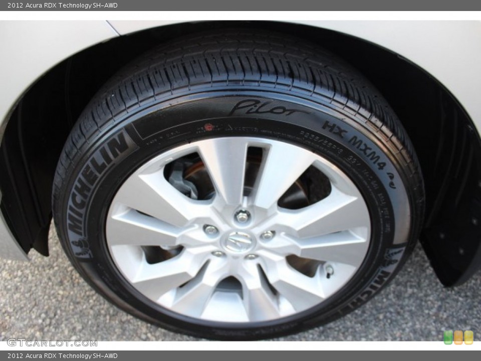 2012 Acura RDX Technology SH-AWD Wheel and Tire Photo #72447960