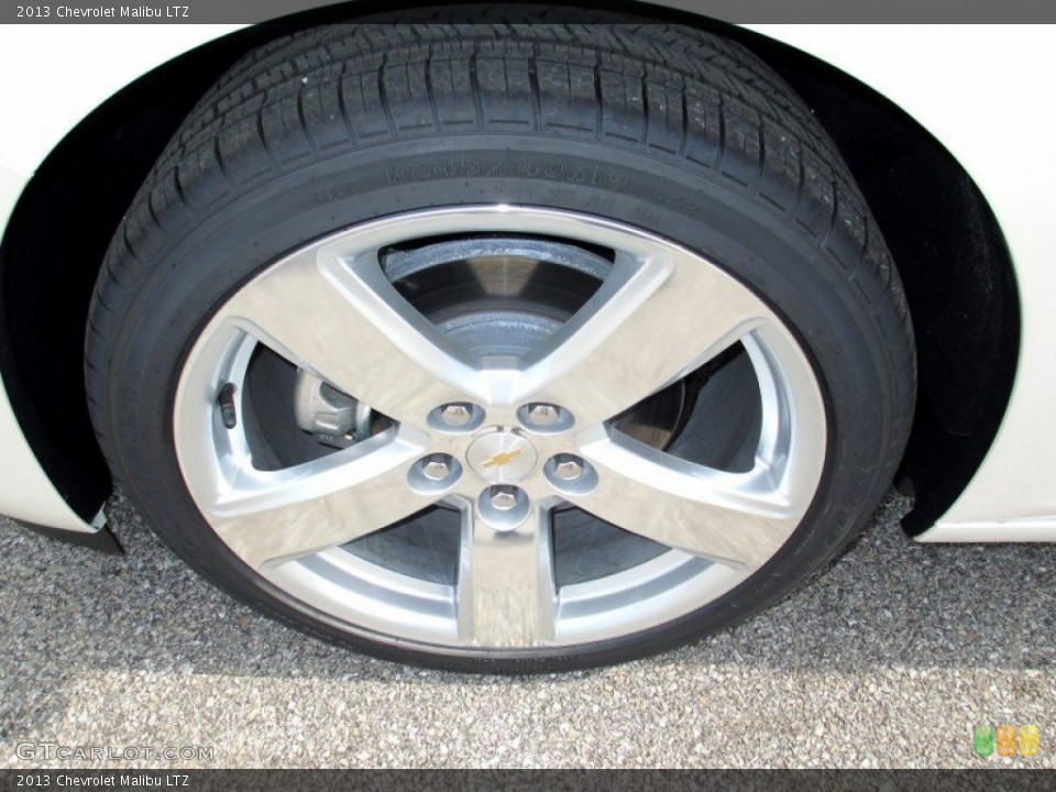 2013 Chevrolet Malibu LTZ Wheel and Tire Photo #72448305
