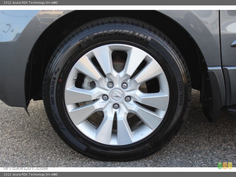 2012 Acura RDX Technology SH-AWD Wheel and Tire Photo #72448623