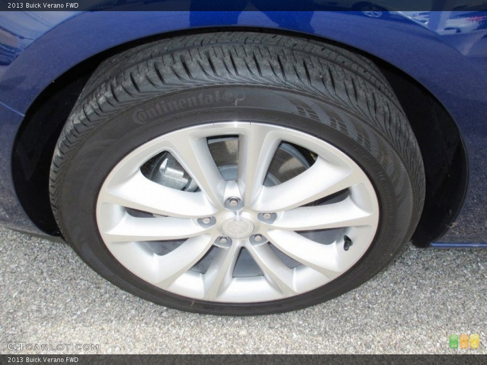 2013 Buick Verano FWD Wheel and Tire Photo #72448855