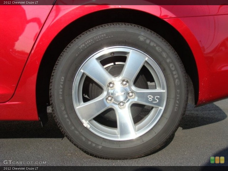2012 Chevrolet Cruze LT Wheel and Tire Photo #72449900