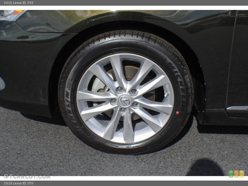 2010 Lexus ES 350 Wheel and Tire Photo #72453747
