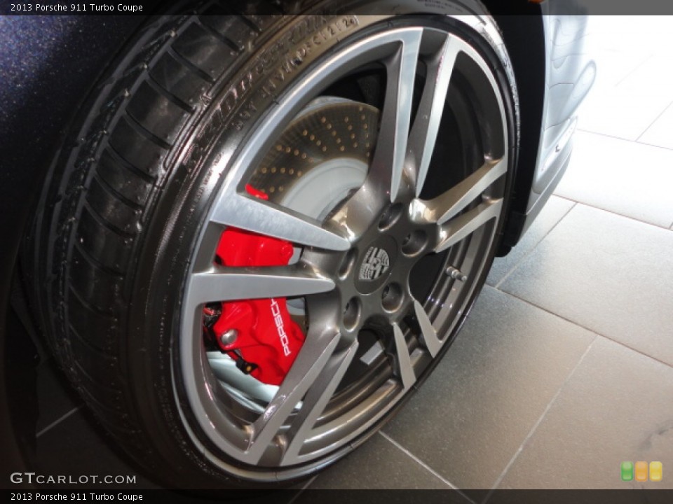 2013 Porsche 911 Turbo Coupe Wheel and Tire Photo #72455400