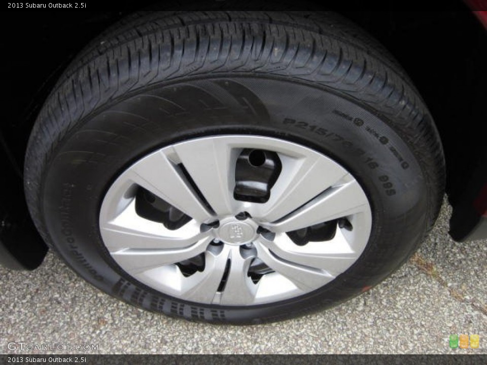2013 Subaru Outback 2.5i Wheel and Tire Photo #72461547