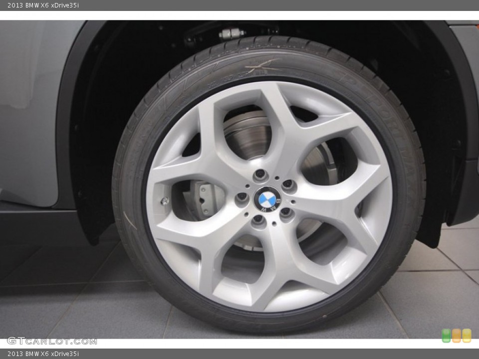 2013 BMW X6 xDrive35i Wheel and Tire Photo #72461970