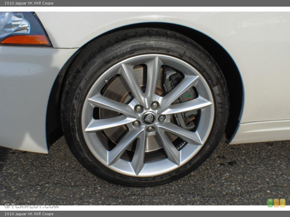 2010 Jaguar XK XKR Coupe Wheel and Tire Photo #72462901