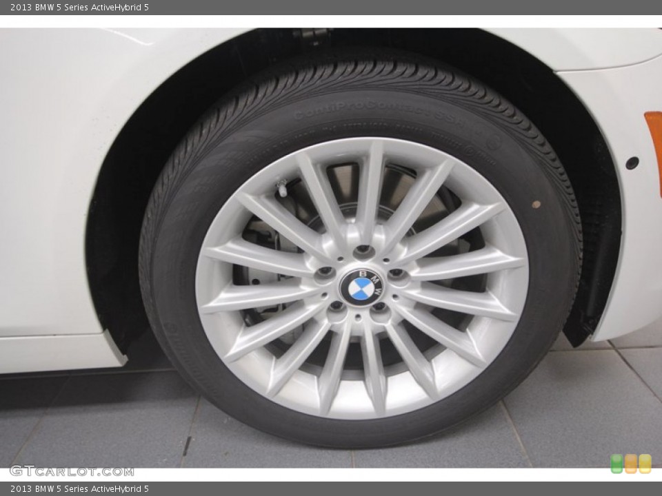 2013 BMW 5 Series ActiveHybrid 5 Wheel and Tire Photo #72466703