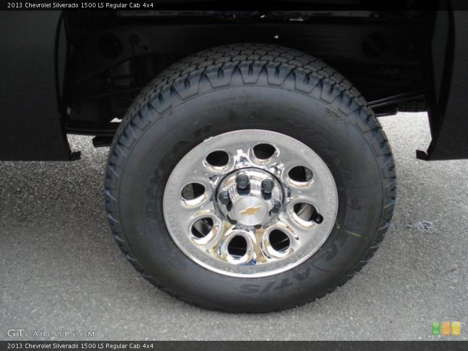 2013 Chevrolet Silverado 1500 LS Regular Cab 4x4 Wheel and Tire Photo #72468233