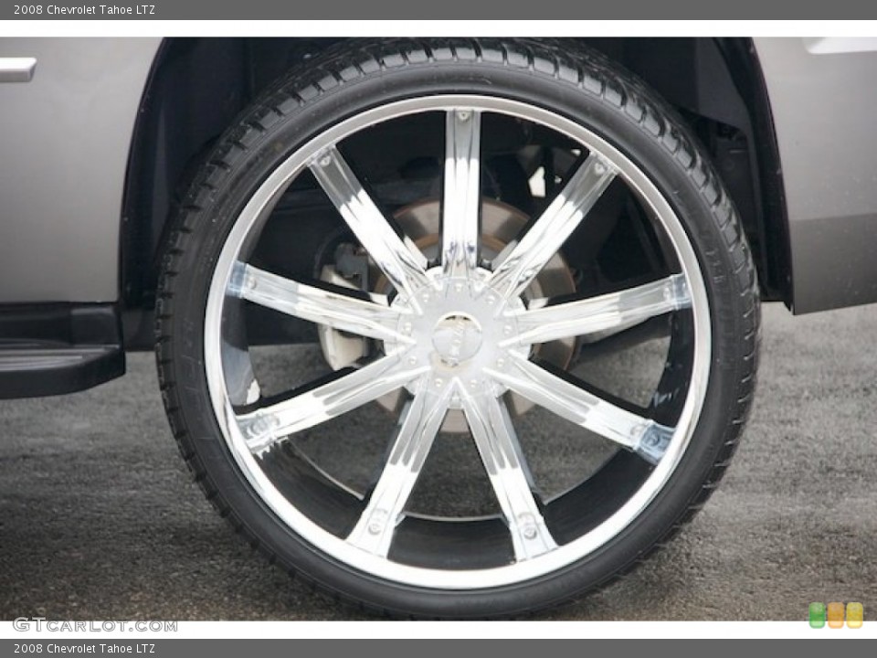 2008 Chevrolet Tahoe Custom Wheel and Tire Photo #72469121