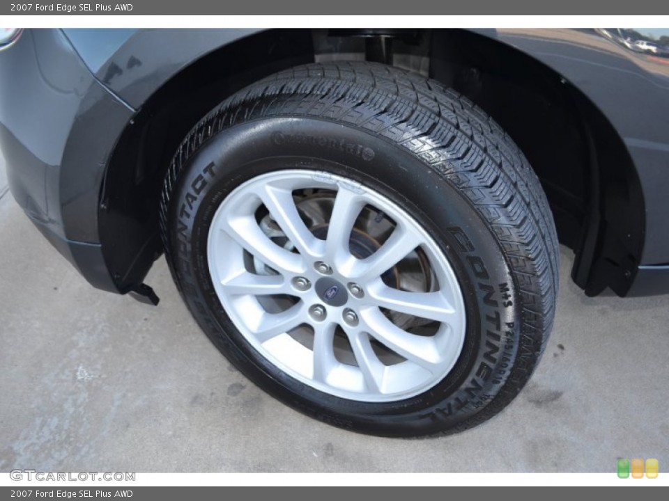 2007 Ford Edge SEL Plus AWD Wheel and Tire Photo #72477970