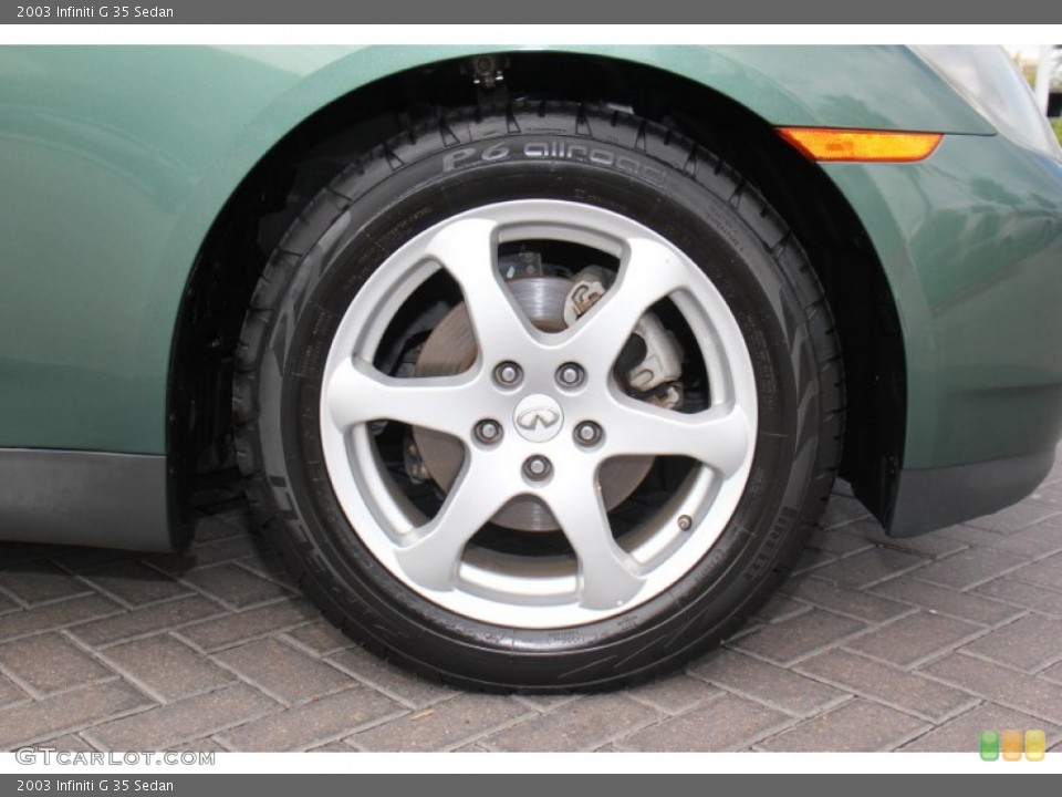 2003 Infiniti G 35 Sedan Wheel and Tire Photo #72478038