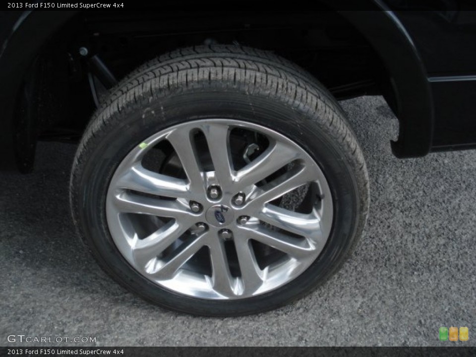 2013 Ford F150 Limited SuperCrew 4x4 Wheel and Tire Photo #72490669