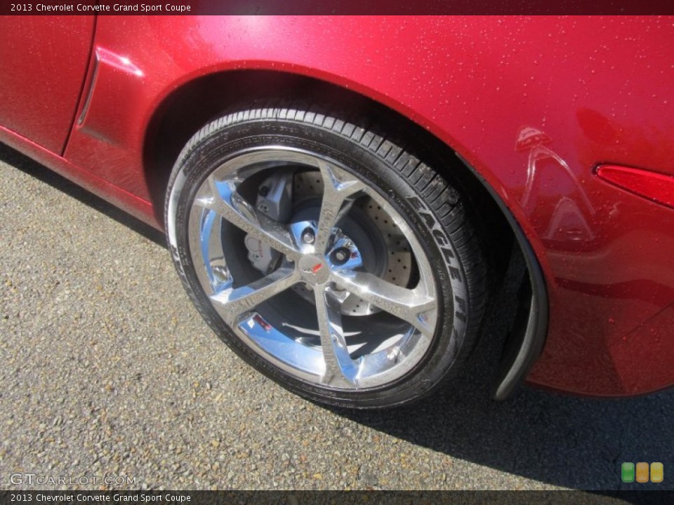 2013 Chevrolet Corvette Grand Sport Coupe Wheel and Tire Photo #72495502