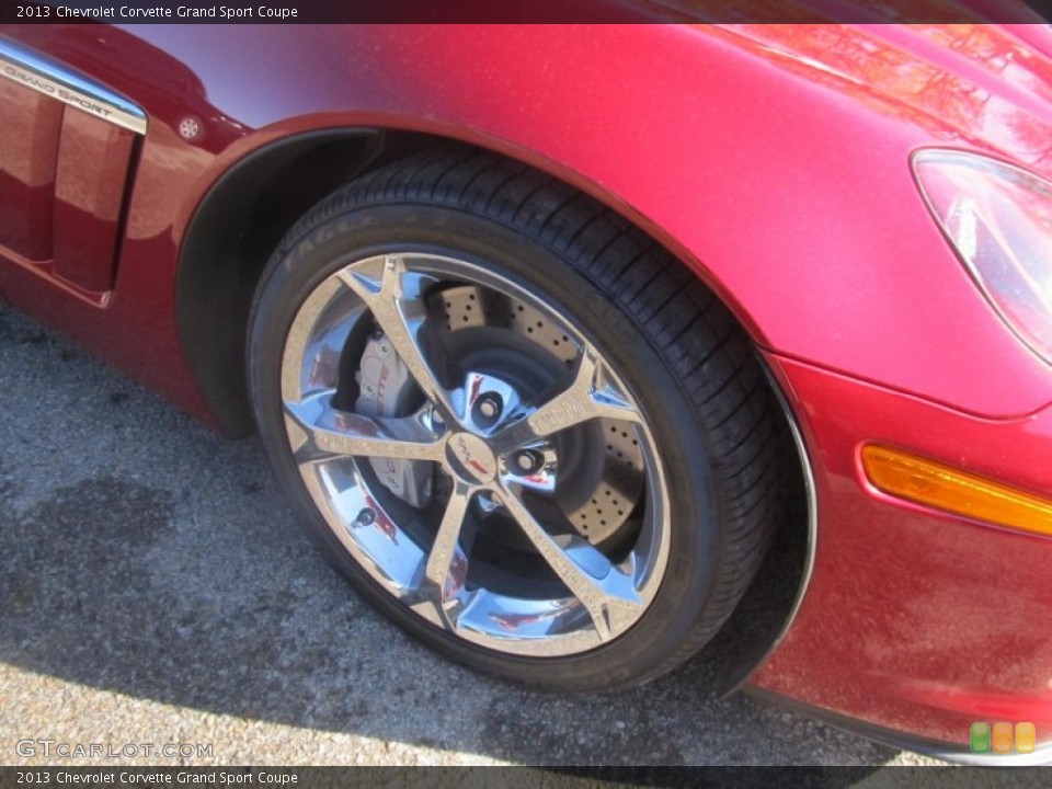 2013 Chevrolet Corvette Grand Sport Coupe Wheel and Tire Photo #72495631