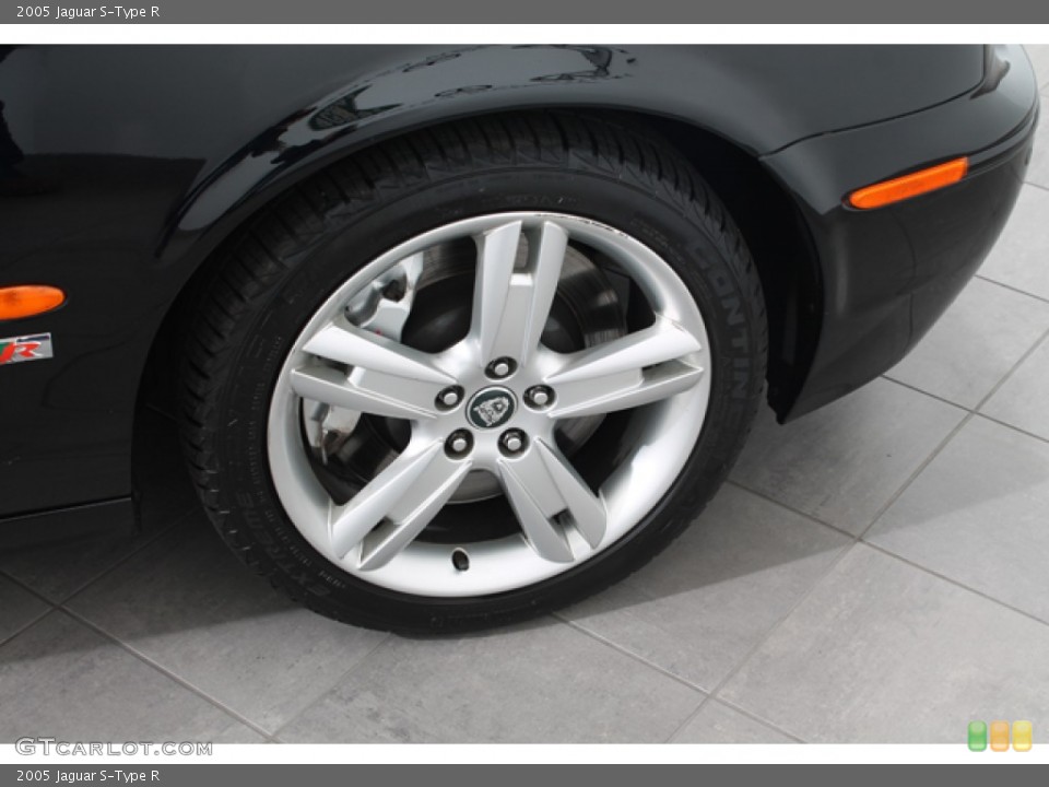 2005 Jaguar S-Type R Wheel and Tire Photo #72495688