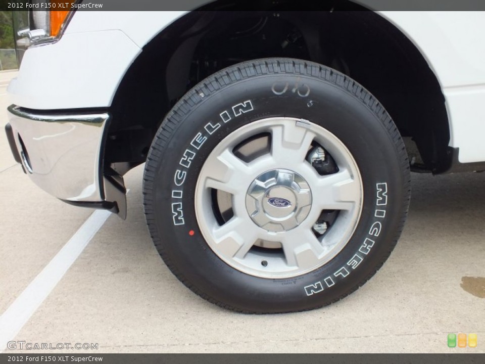 2012 Ford F150 XLT SuperCrew Wheel and Tire Photo #72496390