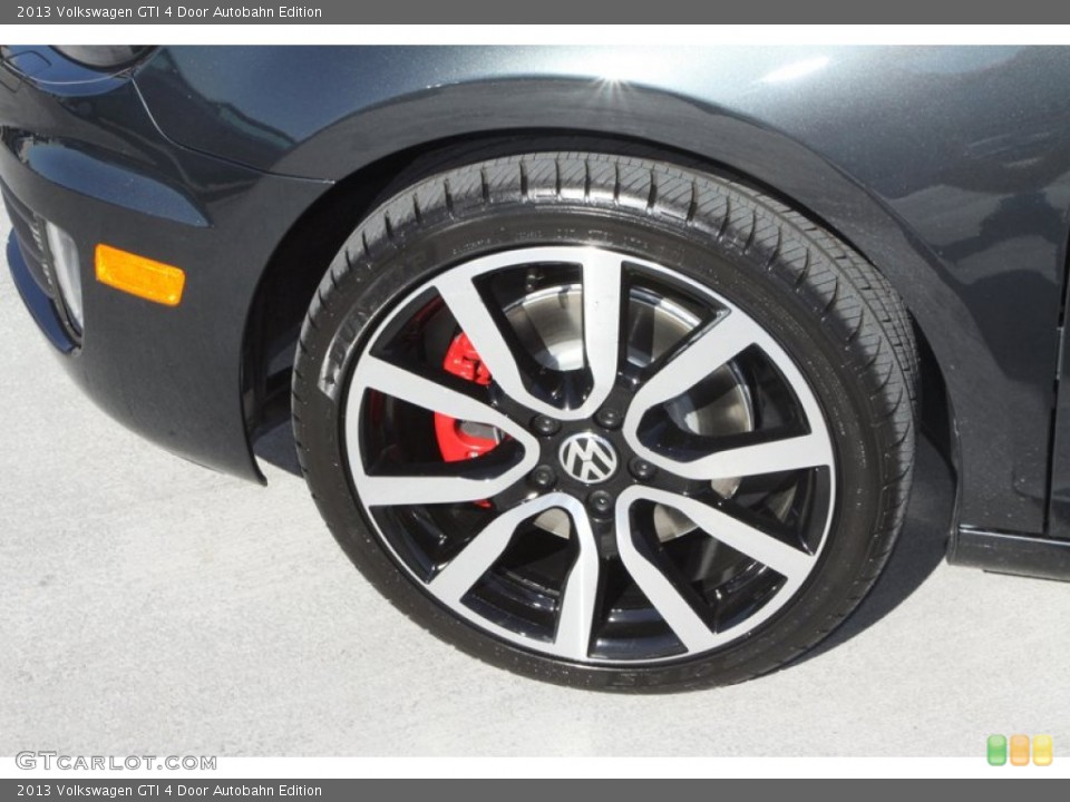 2013 Volkswagen GTI 4 Door Autobahn Edition Wheel and Tire Photo #72517095