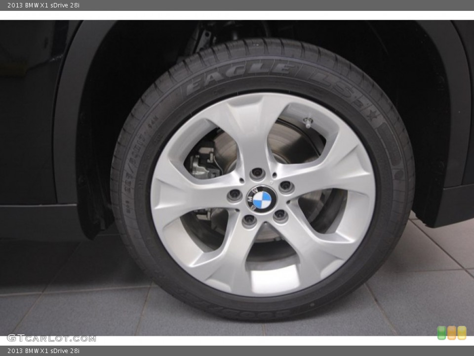 2013 BMW X1 sDrive 28i Wheel and Tire Photo #72523183