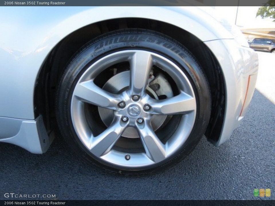 2006 Nissan 350Z Touring Roadster Wheel and Tire Photo #72524860