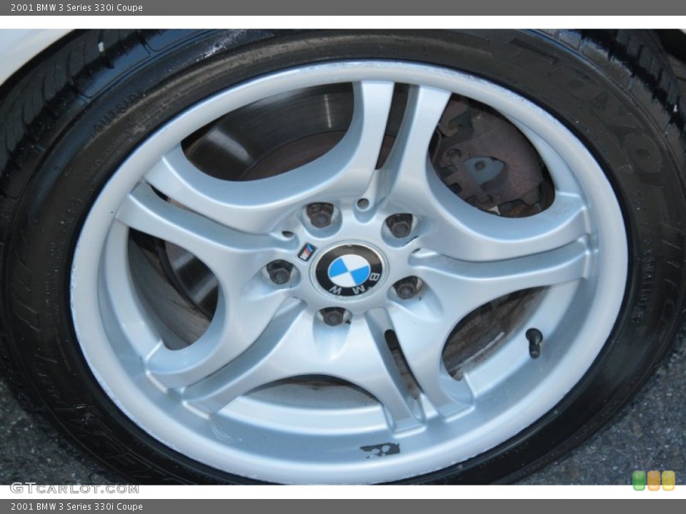 2001 BMW 3 Series 330i Coupe Wheel and Tire Photo #72528042