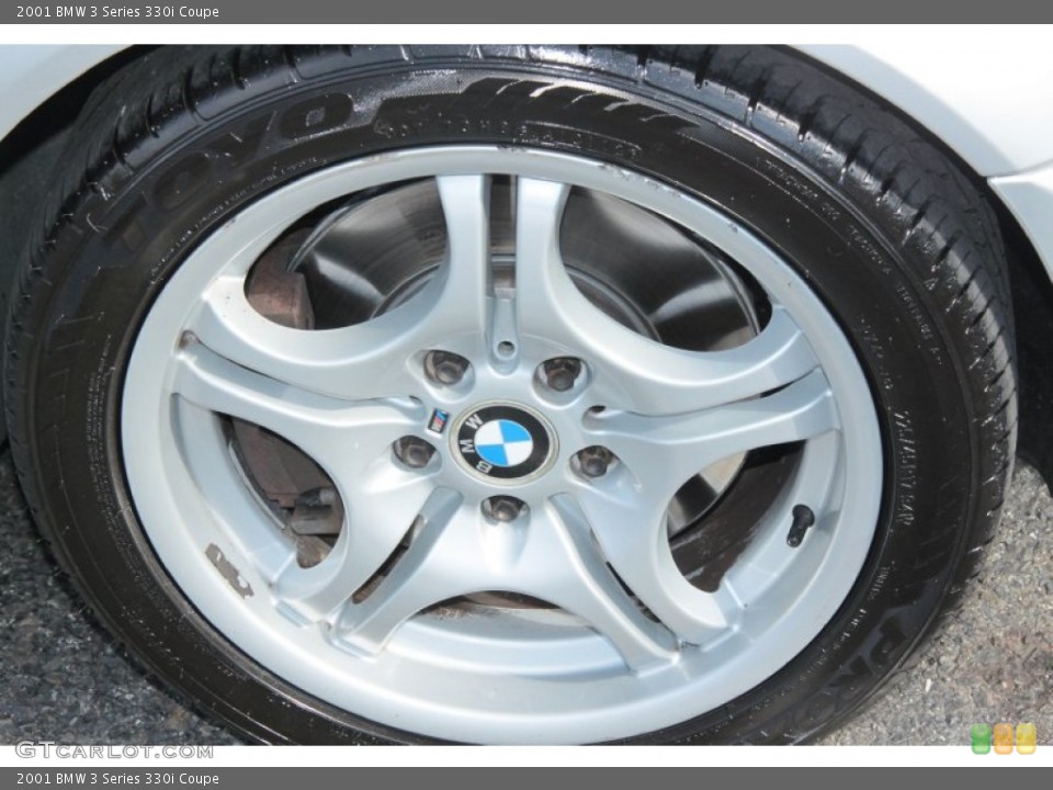 2001 BMW 3 Series 330i Coupe Wheel and Tire Photo #72528093